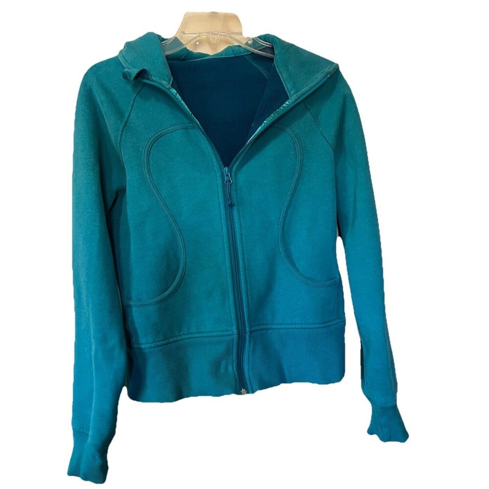 lululemon  jacket Women’s sz 6 Turquoise Blue